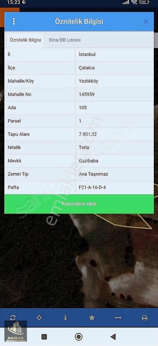 Mrm Gayrimenkul'den Çatalca Yazlık Köyde Güzel Konumda - Görsel 9