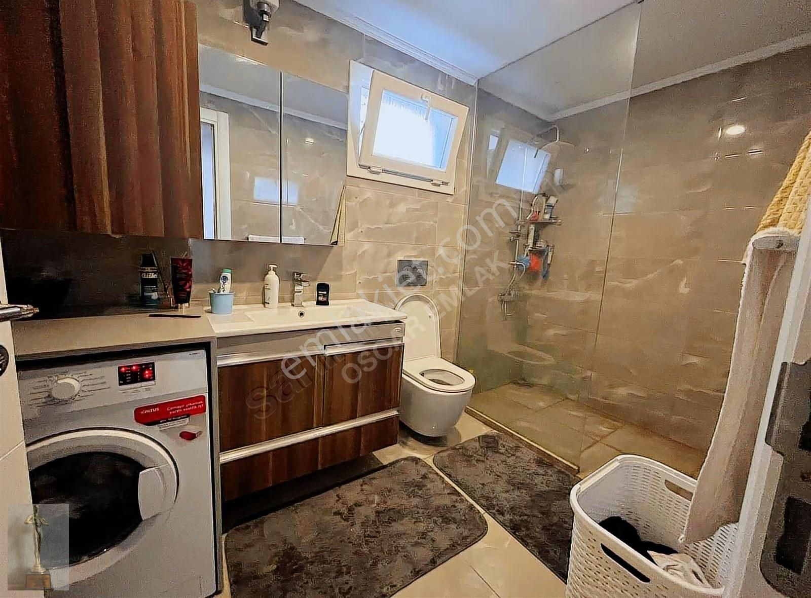 Kuşadasında Deniz Manzaralı Ful Eşyalı Ters Dublex 3+1. Villa - Görsel 14