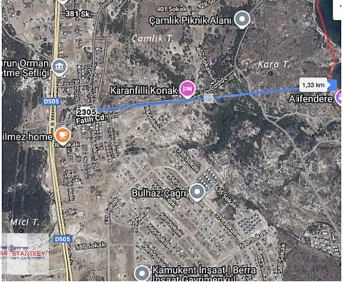 Karaburun Çatalkaya'da Satılık İmarlı Arsa - Görsel 5