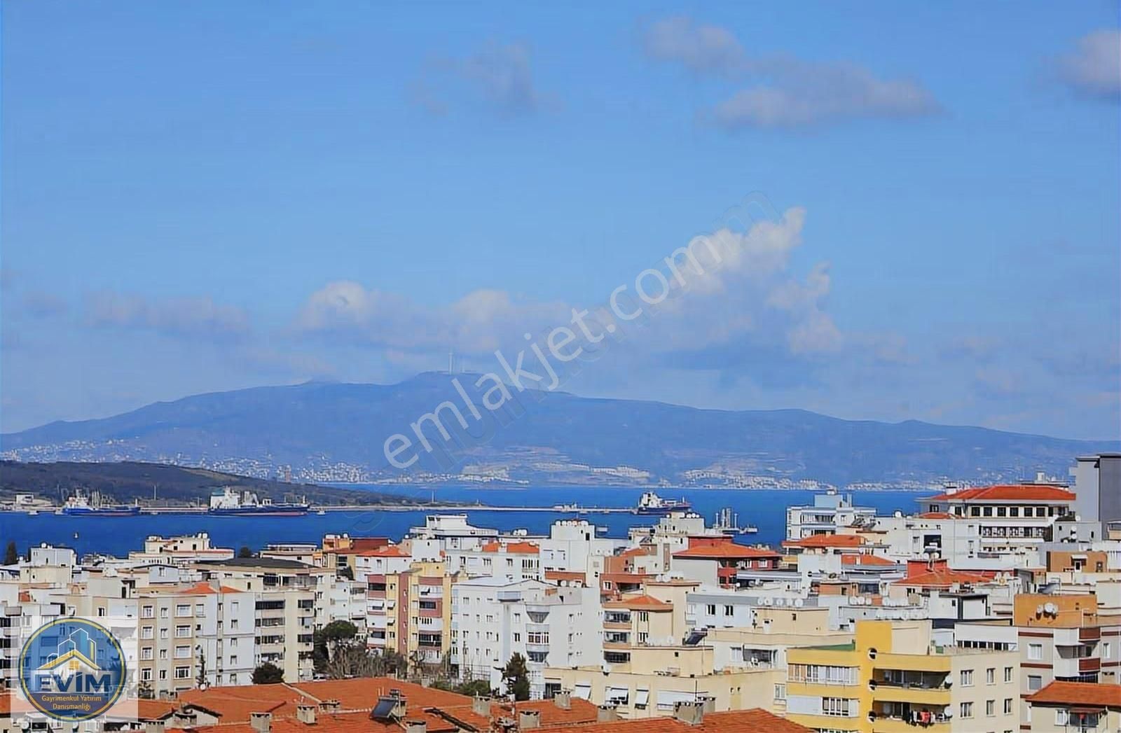 Aliağada Deniz & Şehir Manzaralı, Asansörlü, Geniş Daire - Görsel 27