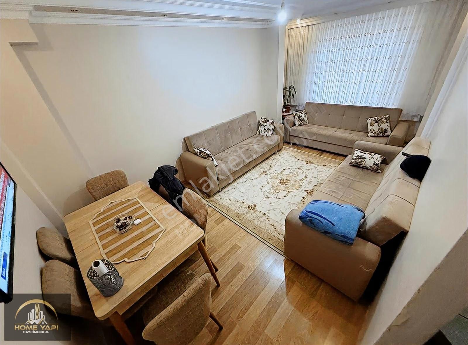 Home'dan Cebeci Mah'de Satılık 3+1 115m² 1.kat Masrafsız Daire!! - Görsel 34