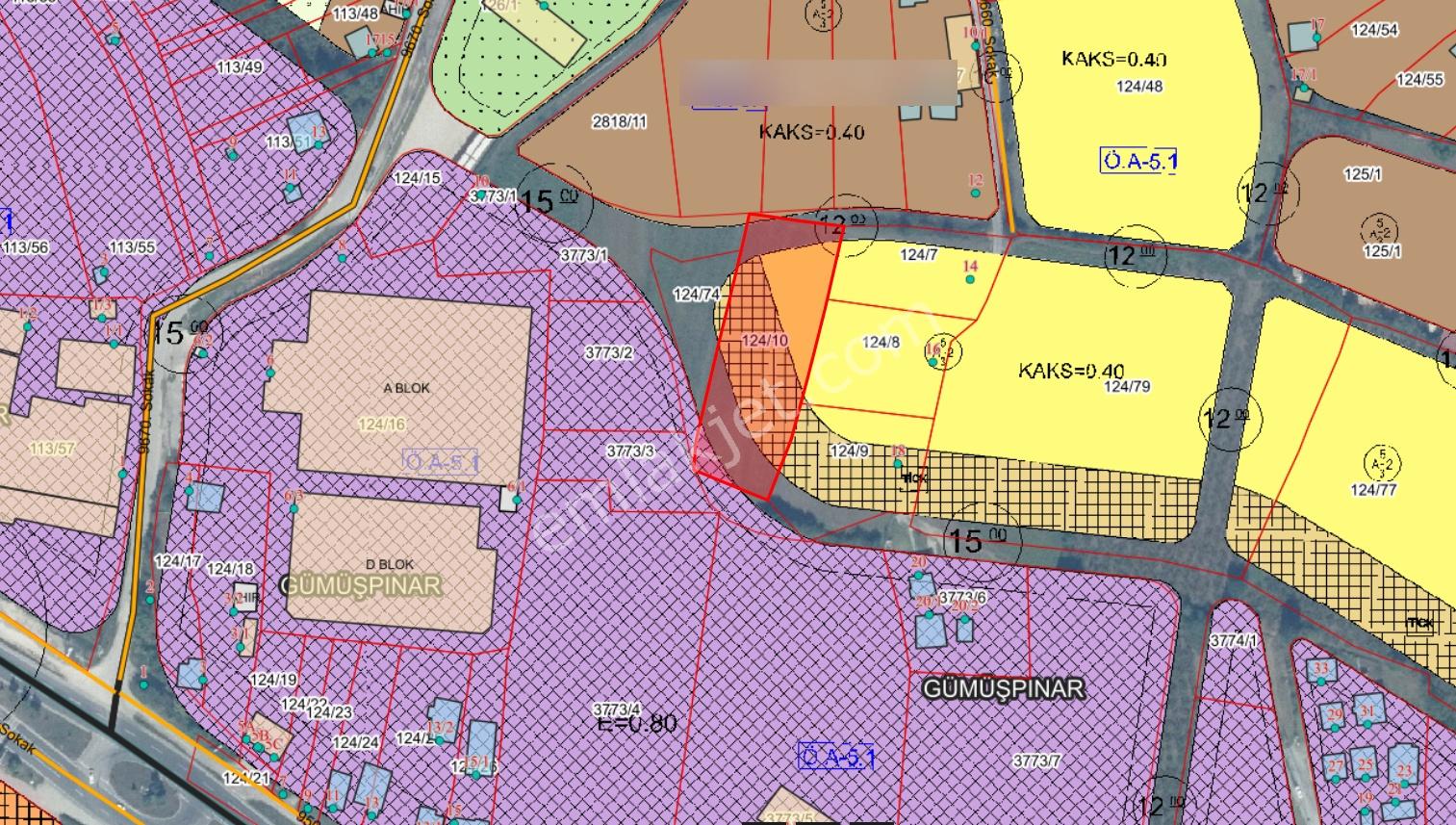 Gümüşpınar Mahallesi'nde D-100'e Çok Yakın 3695 M2 Satılık Ticari+konut İmarlı Arsa - Görsel 12