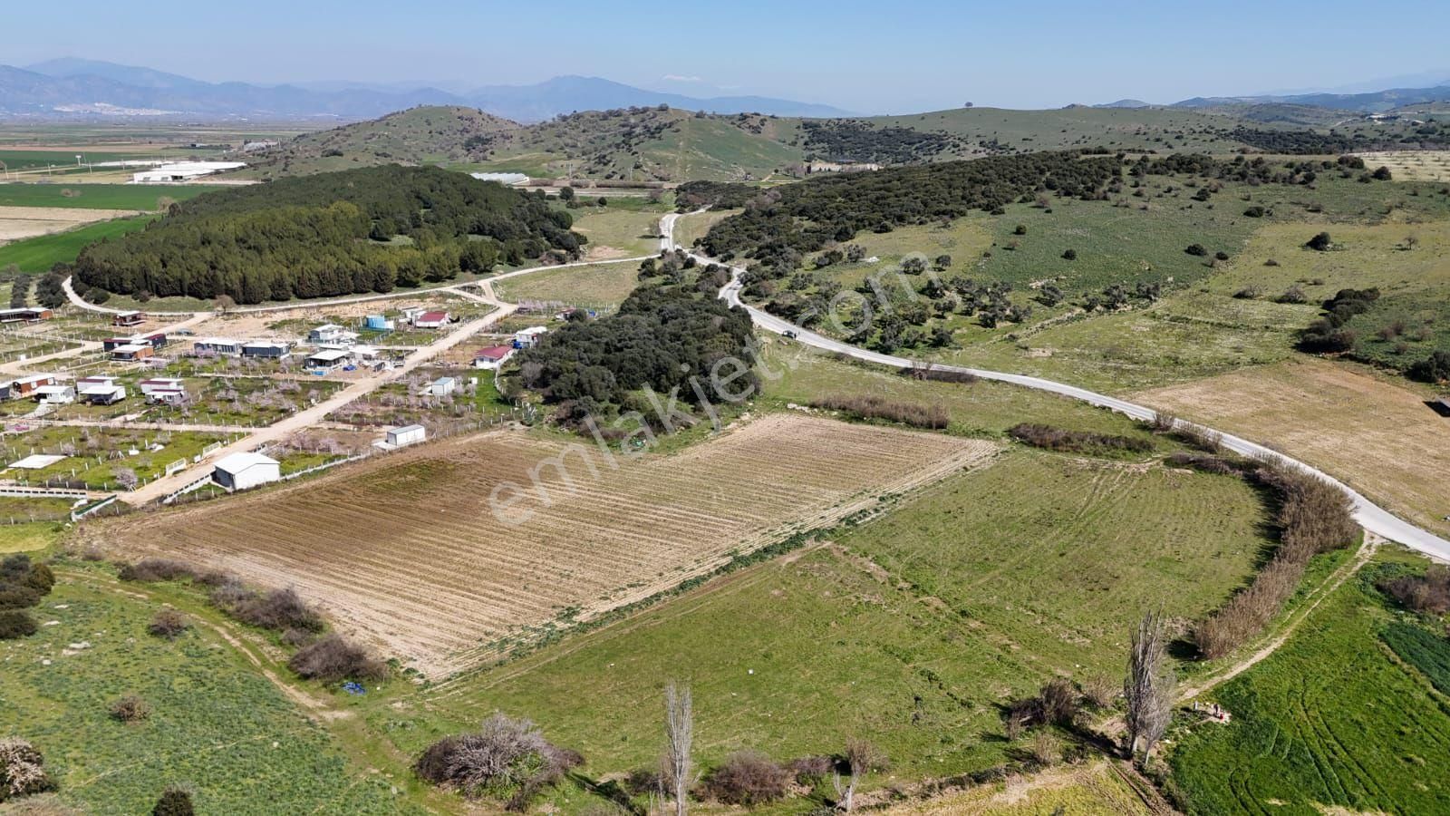 İzmir Tire Işıklar Köyü Yol Kenarı 7.700 M² Tarla – Villa Bölgesi - Görsel 25