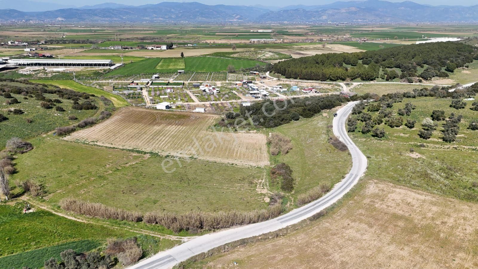 “izmir Tire Işıklar Köyü Yol Kenarı 3.500 M² Tarla – Villa Bölgesi” - Görsel 6