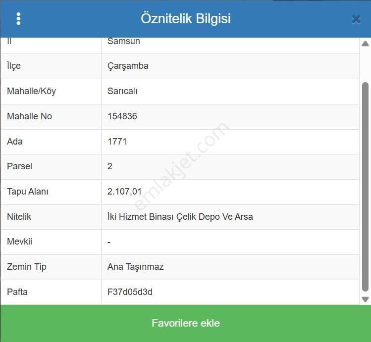 Promade Emlak'tan Çarşambanın Merkezinde Emsalsiz Arsa - Görsel 7
