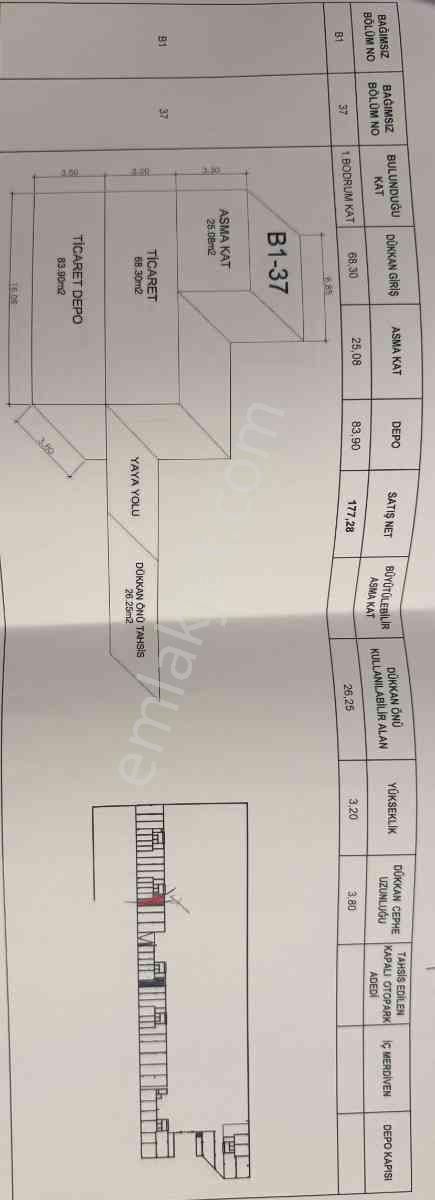 Yeşılyurt Caddesınde Azur Marmarada 205 M² Kiralık Dükkan - Görsel 6