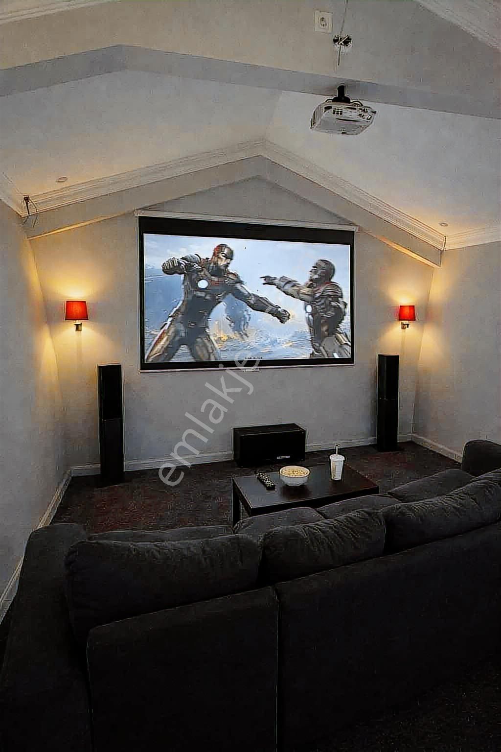 Özel İmarlı Sinema Salonlu Şarj İstasyonlu Denize 800m.villa ! - Görsel 11