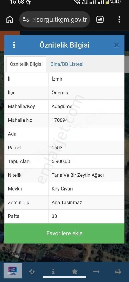 Ödemiş'te 5.900 M² 100 Kapasiteli Besi Çiftliği Satılık - Görsel 13