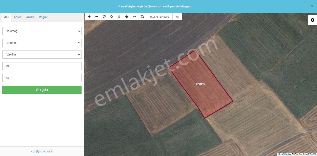 Çorlu-ergene-vakıflarda Satılık 1396m2 Hisse - Görsel 3