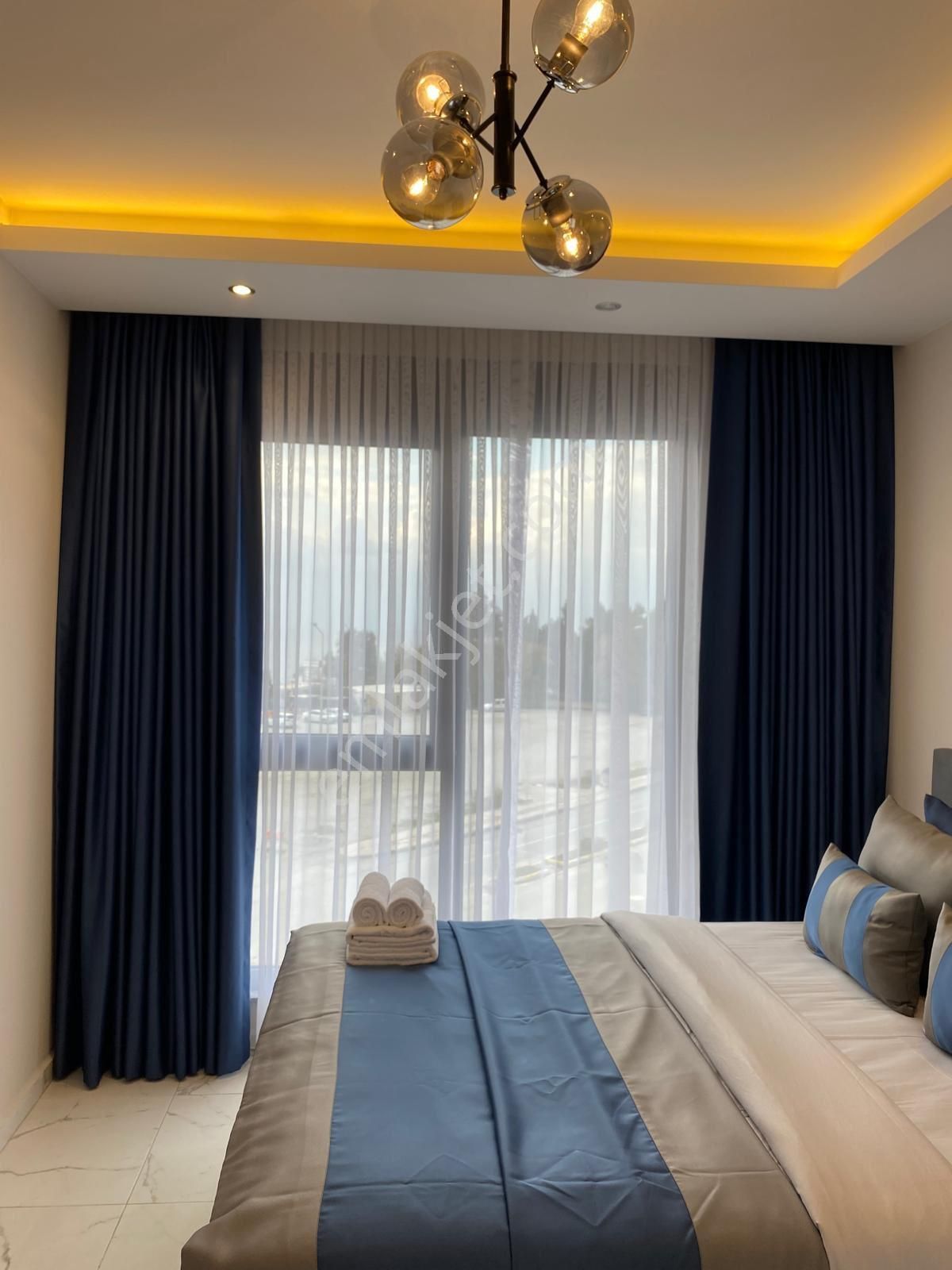 Kargıcak Lüks Eşyalı 1+1 Kiralık Daire - Görsel 11