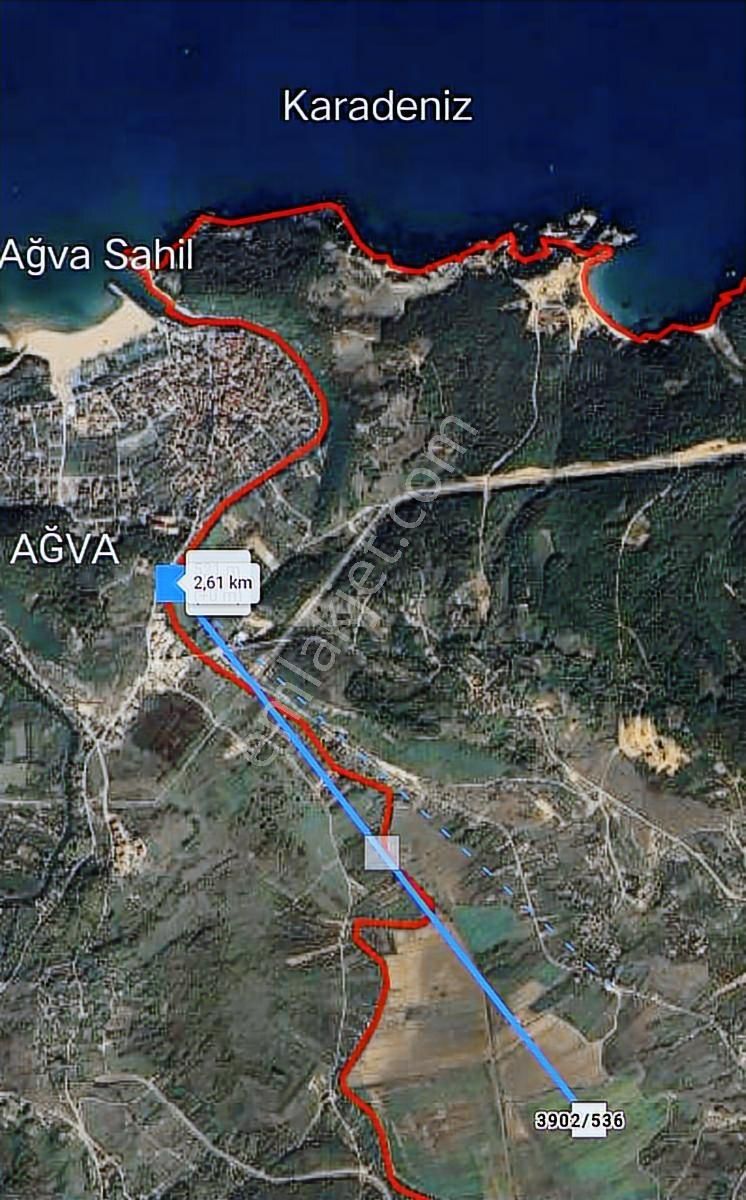 Ağvada Yatırımlık & Takasa Uygun 510 M² Müstakil Parsel - Görsel 3
