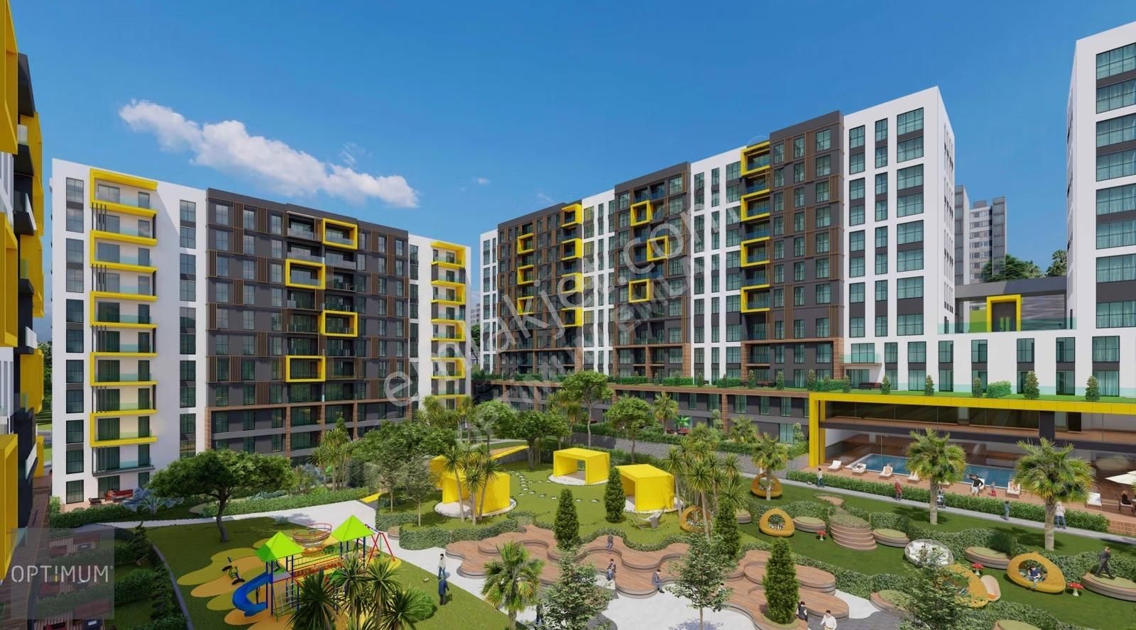 Kurtköy Optimum Yenişehir De 55m2 Bahçeli 2+1 Kiralık Daire - Görsel 6