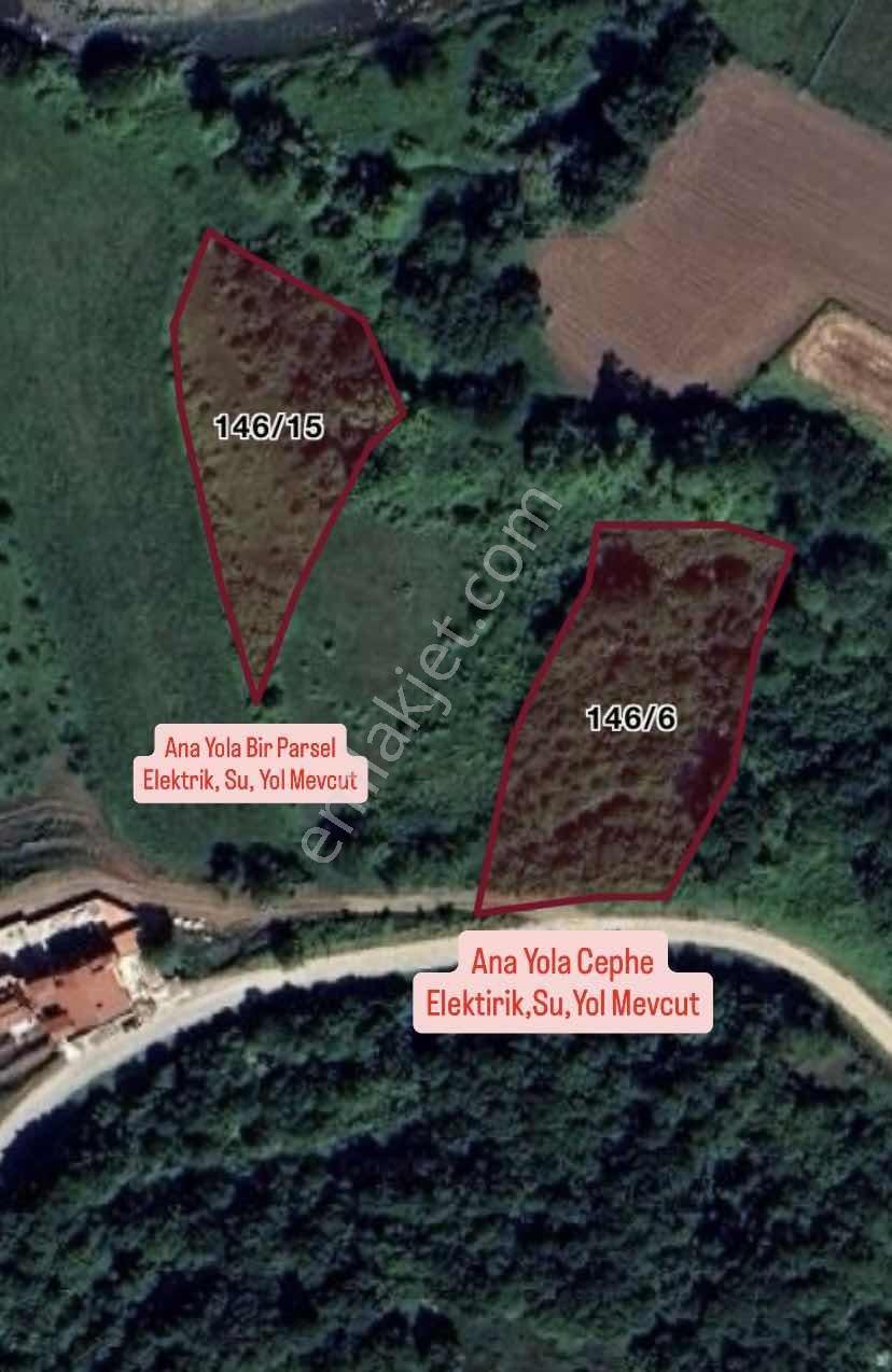 Re/max Eda'dan Yola Cephe Köy İçinde Satılık Fırsat Tarlalar - Görsel 5