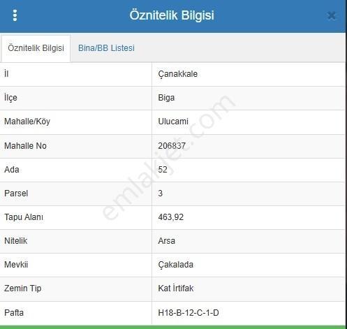 Çanakkale Biga'da Denize 500 M Mesafede 232 M2 Villa İmarlı Arsa - Görsel 10