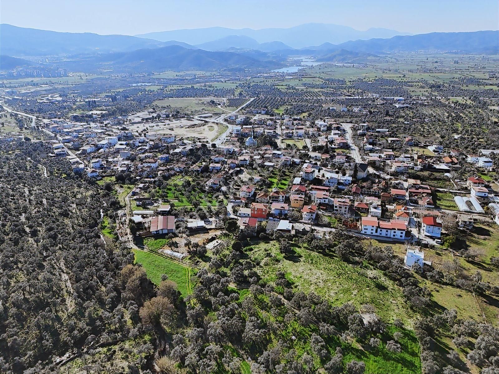 Milas Kırcağızda Köye Sıfır 1644m² Manzaralı Arsa - Görsel 7