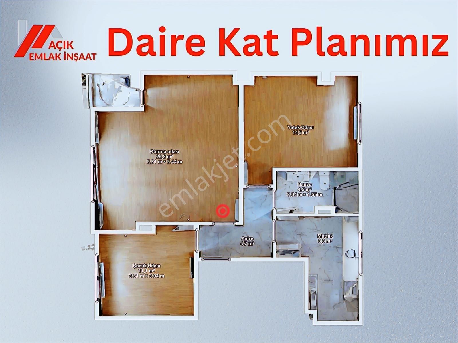 Çekmeköy Merkez Mahallesi Kiralık Arakat 2+1 Daire - Görsel 27