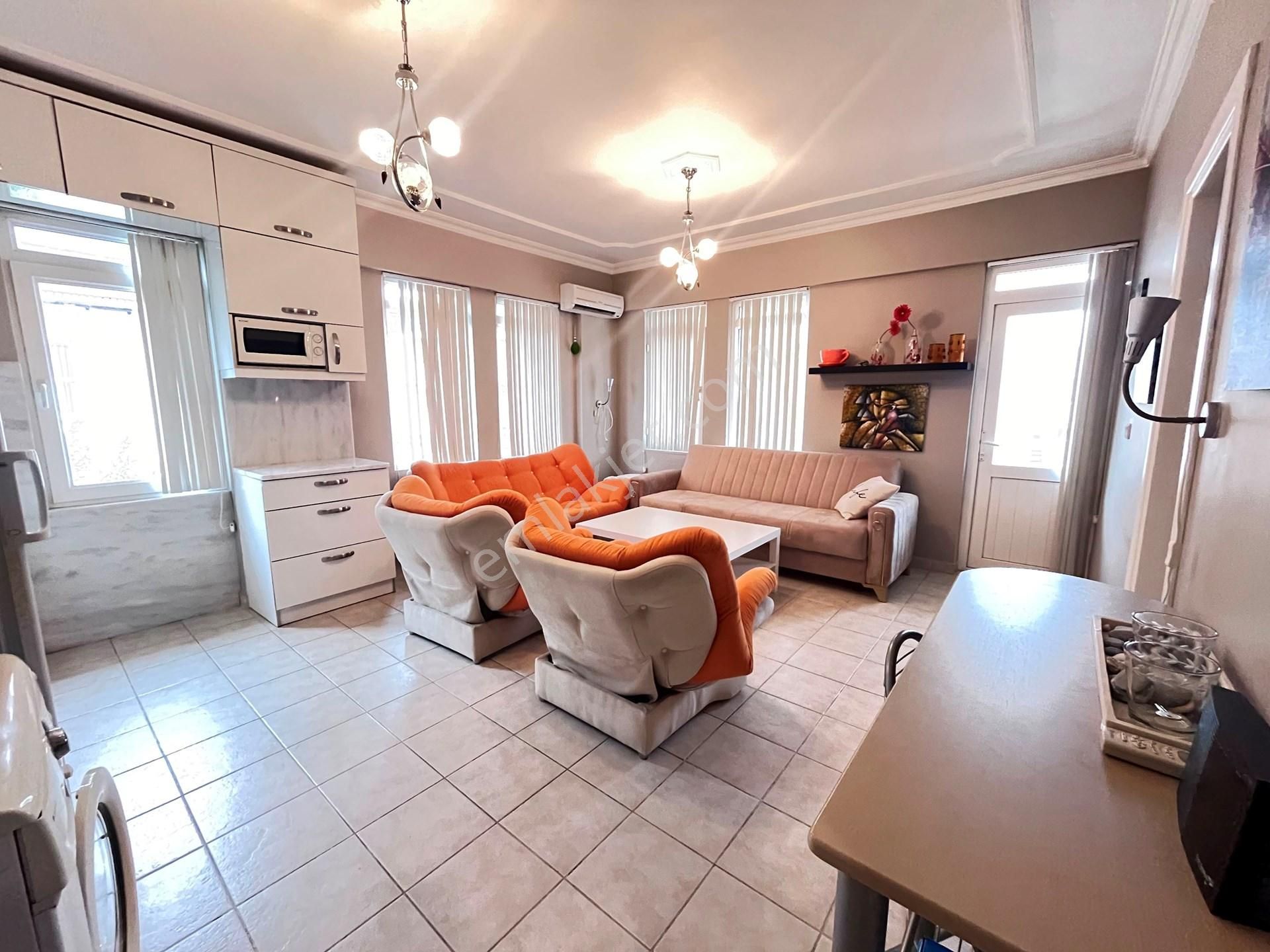 Alanya Güllerpınarı’nda Denize 100m Eşyalı 1+1 Satılık Daire - Görsel 3