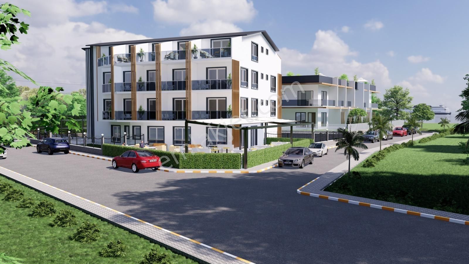 Urla Çeşmealtı Denize Sıfır Konumda Rezidans İçinde 2+1 Villa - Görsel 2