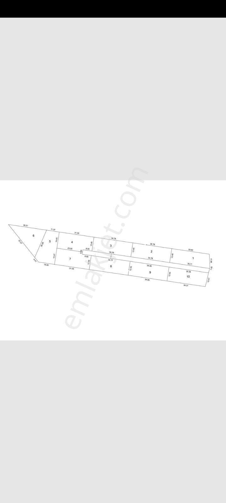 Tek Tapu !!! Cittaslow Kenti Güdül Güneyce'de Satılık 4782 M2 İmarlı Satılık Arsa - Görsel 6