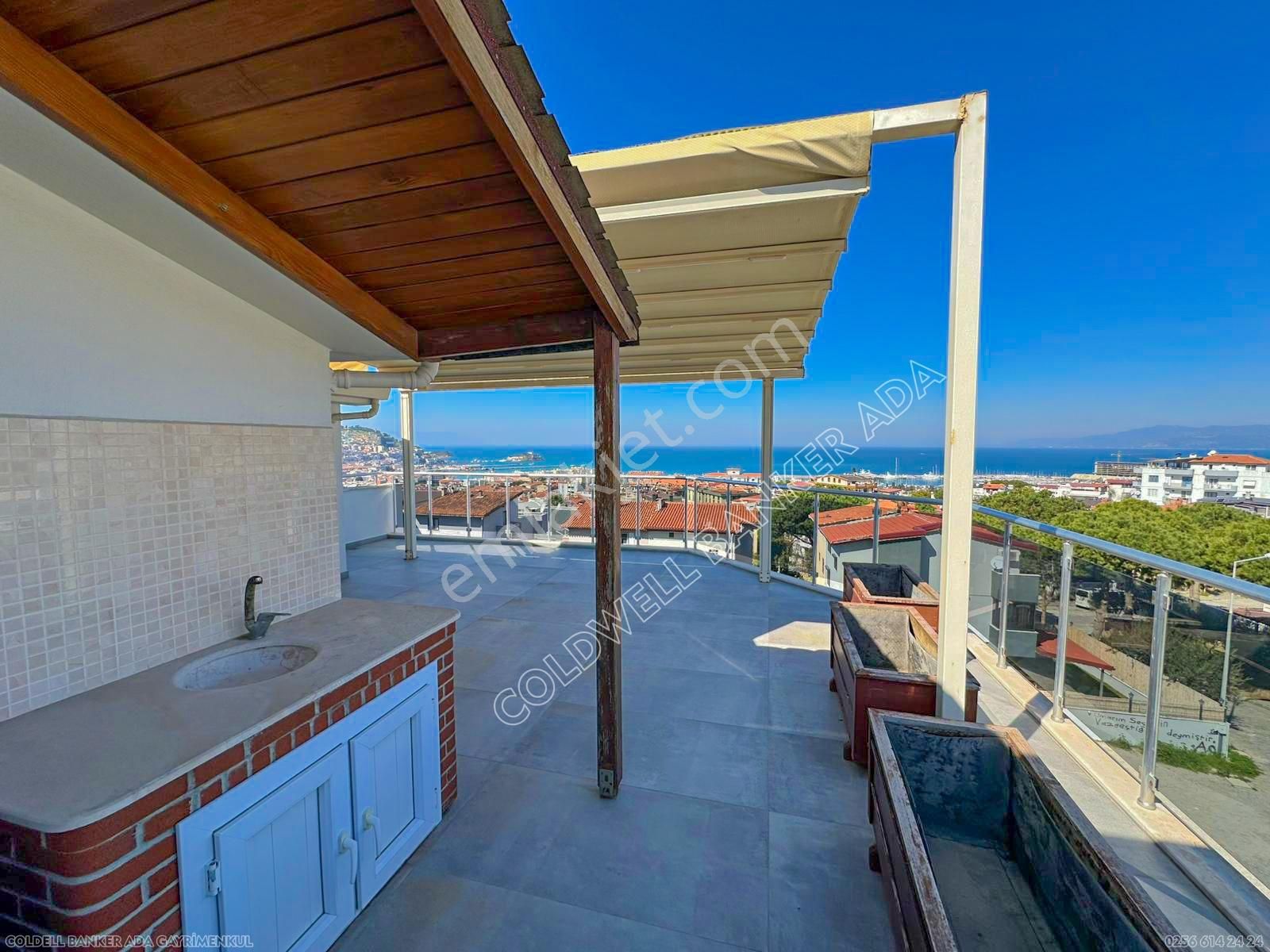 Kuşadası Merkezde Önü Kapanmaz Full Deniz Ve Şehir Manzaralı Satılık 3+1 Daire - Görsel 45