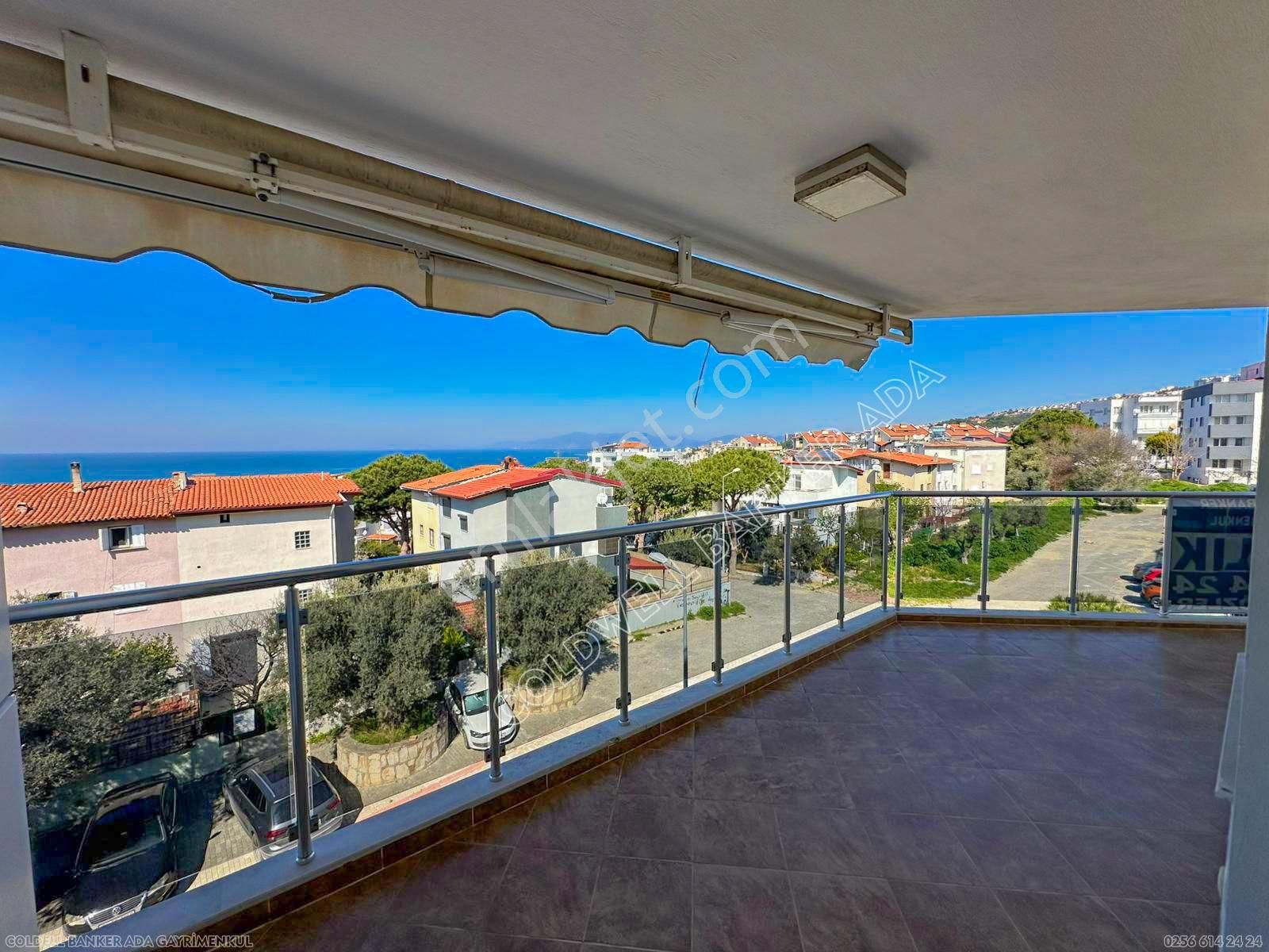 Kuşadası Merkezde Önü Kapanmaz Full Deniz Ve Şehir Manzaralı Satılık 3+1 Daire - Görsel 15