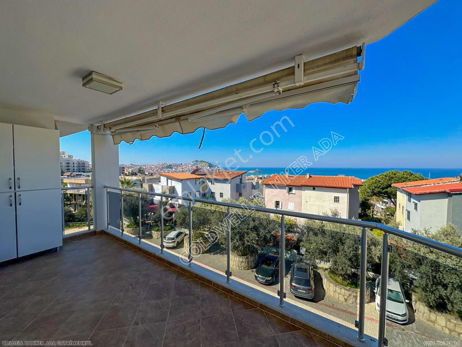 Kuşadası Merkezde Önü Kapanmaz Full Deniz Ve Şehir Manzaralı Satılık 3+1 Daire - Görsel 14