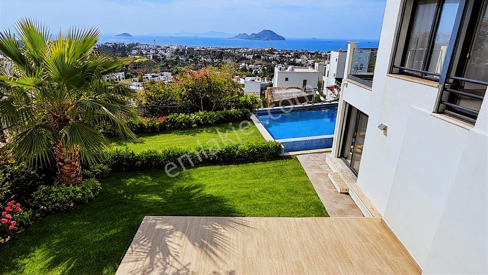 Bodrum Kadıkalesi 3+1 Deniz Manzaralı Özel Havuzlu Villa - Görsel 4