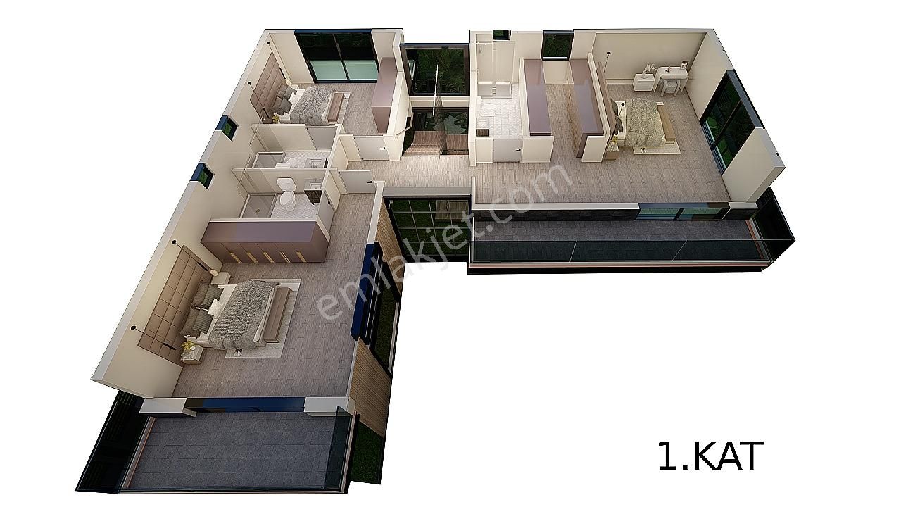 Muğla Fethiye Akarca'da Tüm Olanaklara Yakın Müstakil Villa - Görsel 25