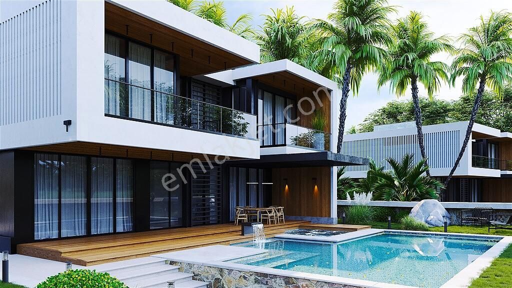 Alanya Bektaş'ta Deniz Ve Şehir Manzaralı Satılık Müstakil Villa - Görsel 6