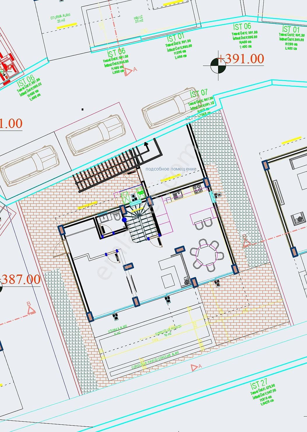 Alanya Bektaş'ta Deniz Ve Şehir Manzaralı Satılık Müstakil Villa - Görsel 26