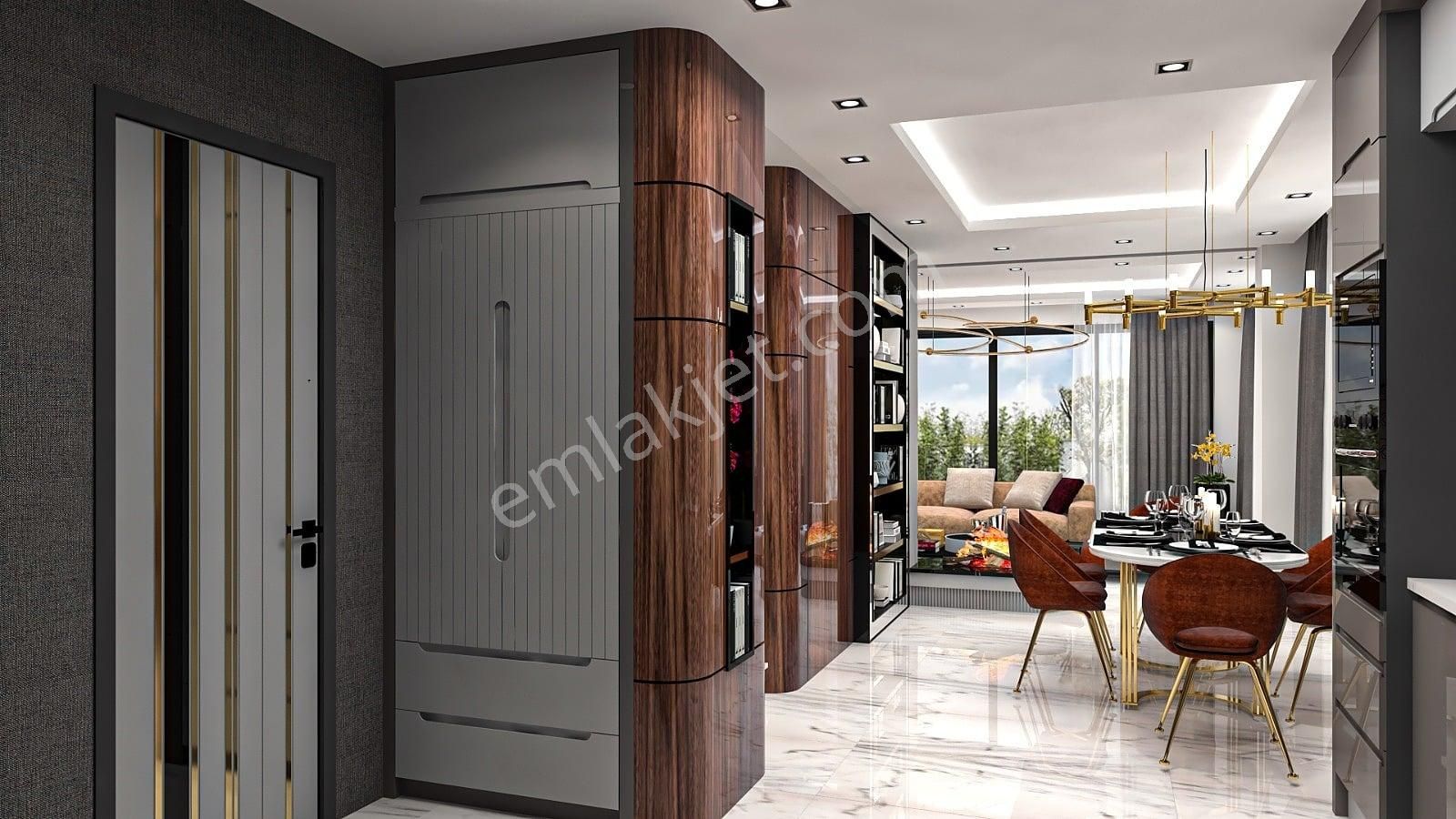 Alanya Bektaş'ta Deniz Ve Şehir Manzaralı Satılık Müstakil Villa - Görsel 23