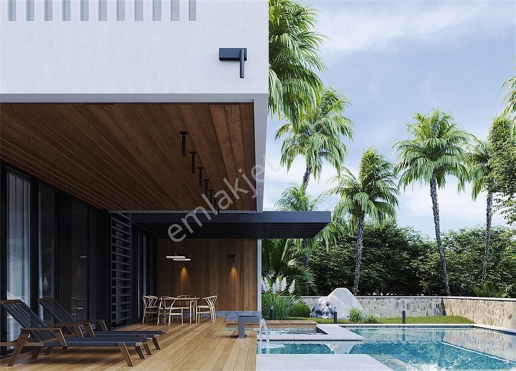 Alanya Bektaş'ta Deniz Ve Şehir Manzaralı Satılık Müstakil Villa - Görsel 9