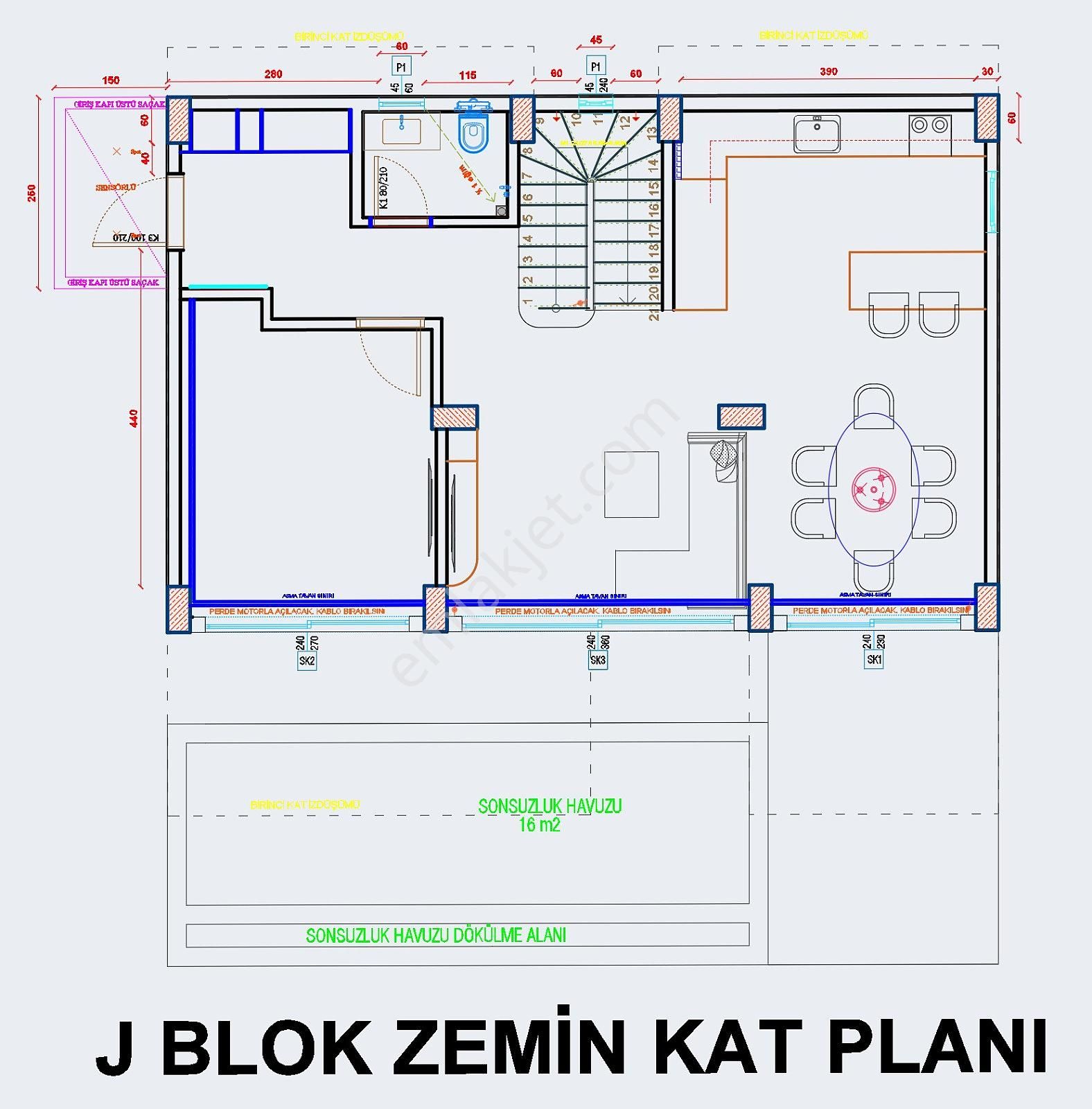 Alanya Bektaş'ta Deniz Ve Şehir Manzaralı Satılık Müstakil Villa - Görsel 24