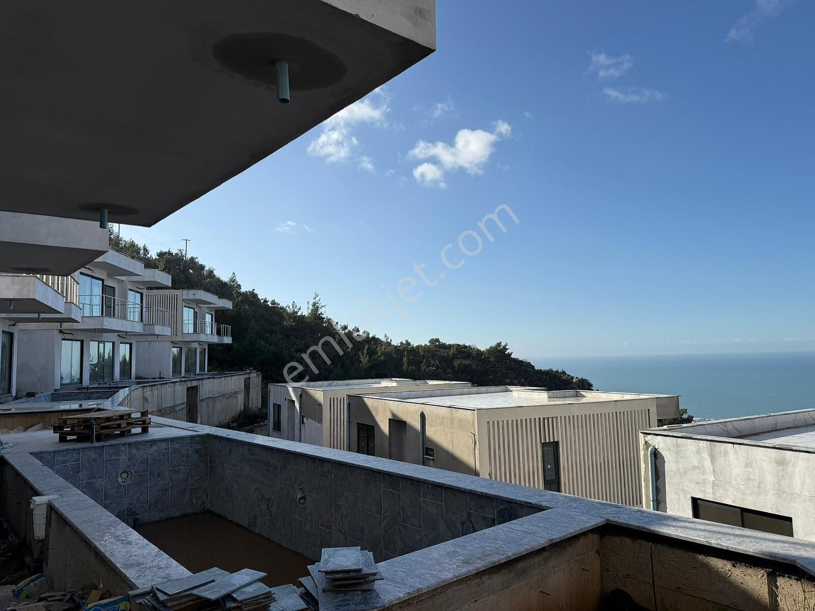 Alanya Bektaş'ta Deniz Ve Şehir Manzaralı Satılık Müstakil Villa - Görsel 27