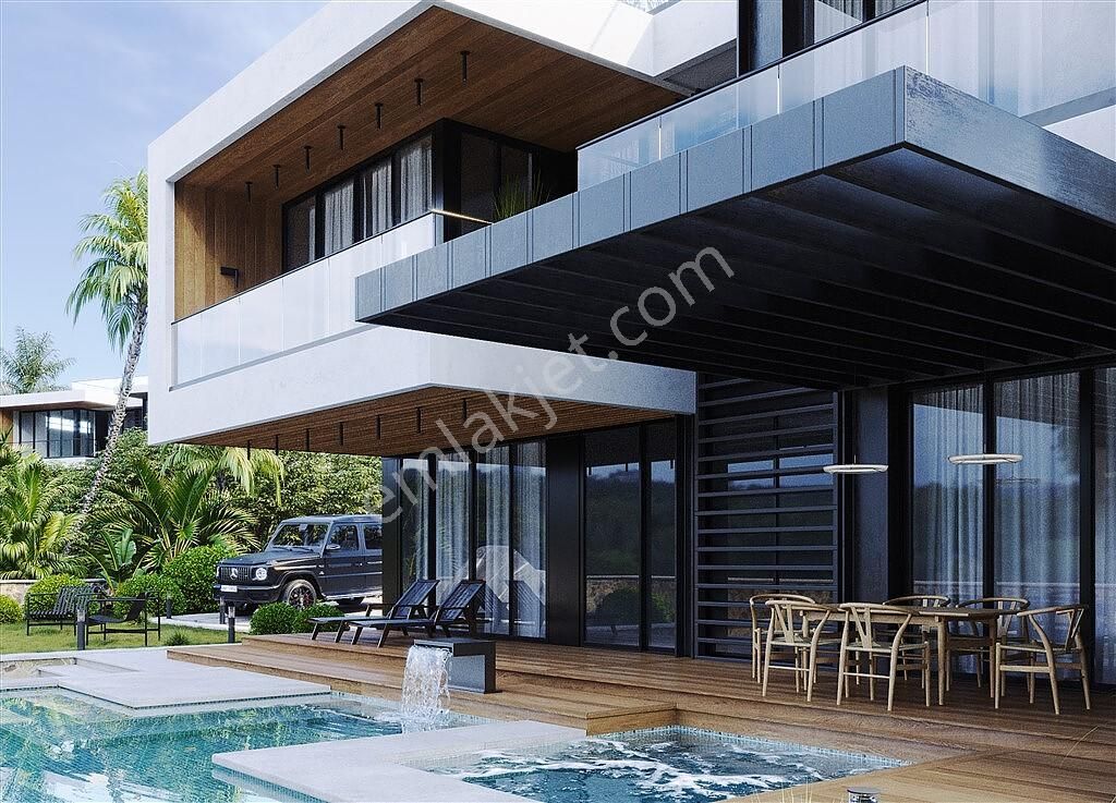 Alanya Bektaş'ta Deniz Ve Şehir Manzaralı Satılık Müstakil Villa - Görsel 7