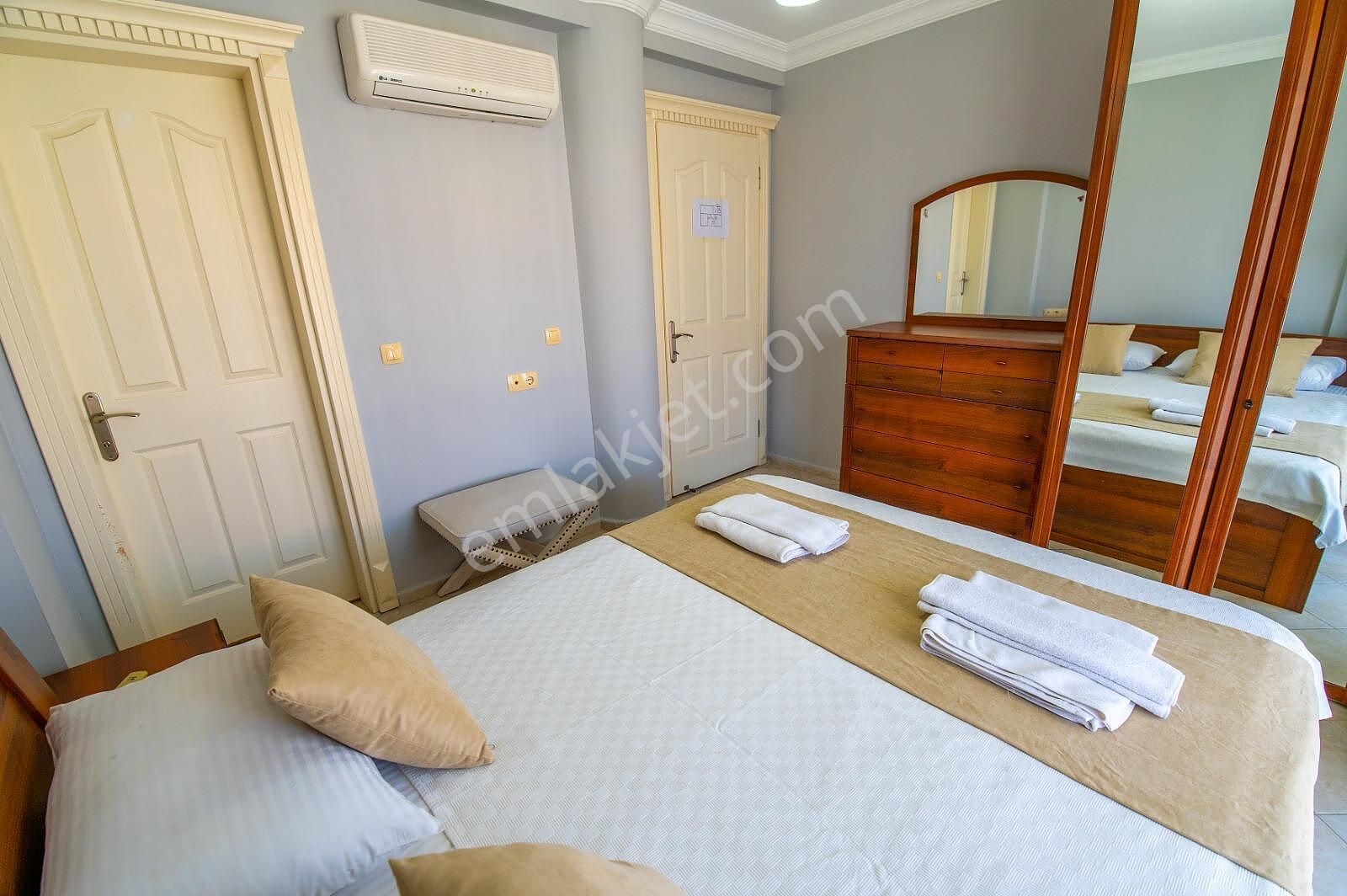 Fethiye Çalış'ta Site İçerisinde Özel Havuzlu Ve Bahçeli Villa - Görsel 21