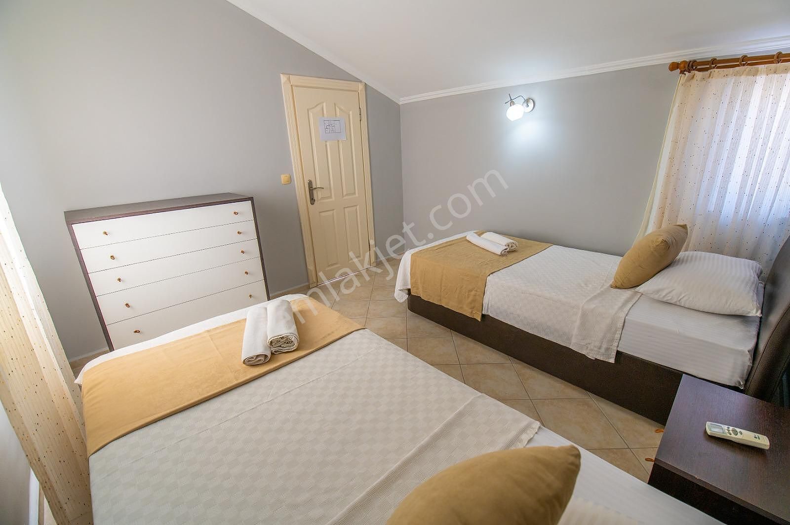 Fethiye Çalış'ta Site İçerisinde Özel Havuzlu Ve Bahçeli Villa - Görsel 25