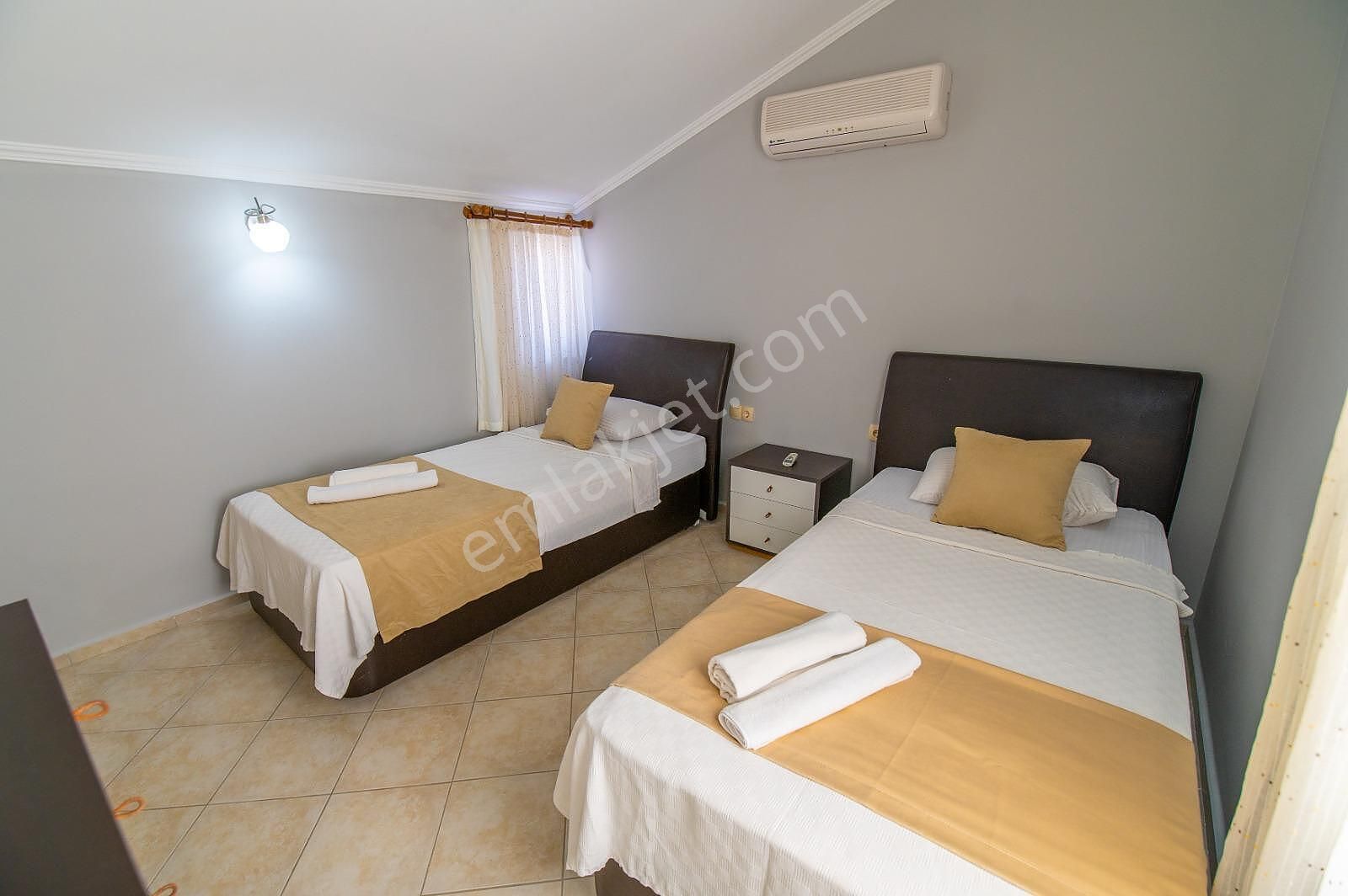 Fethiye Çalış'ta Site İçerisinde Özel Havuzlu Ve Bahçeli Villa - Görsel 26