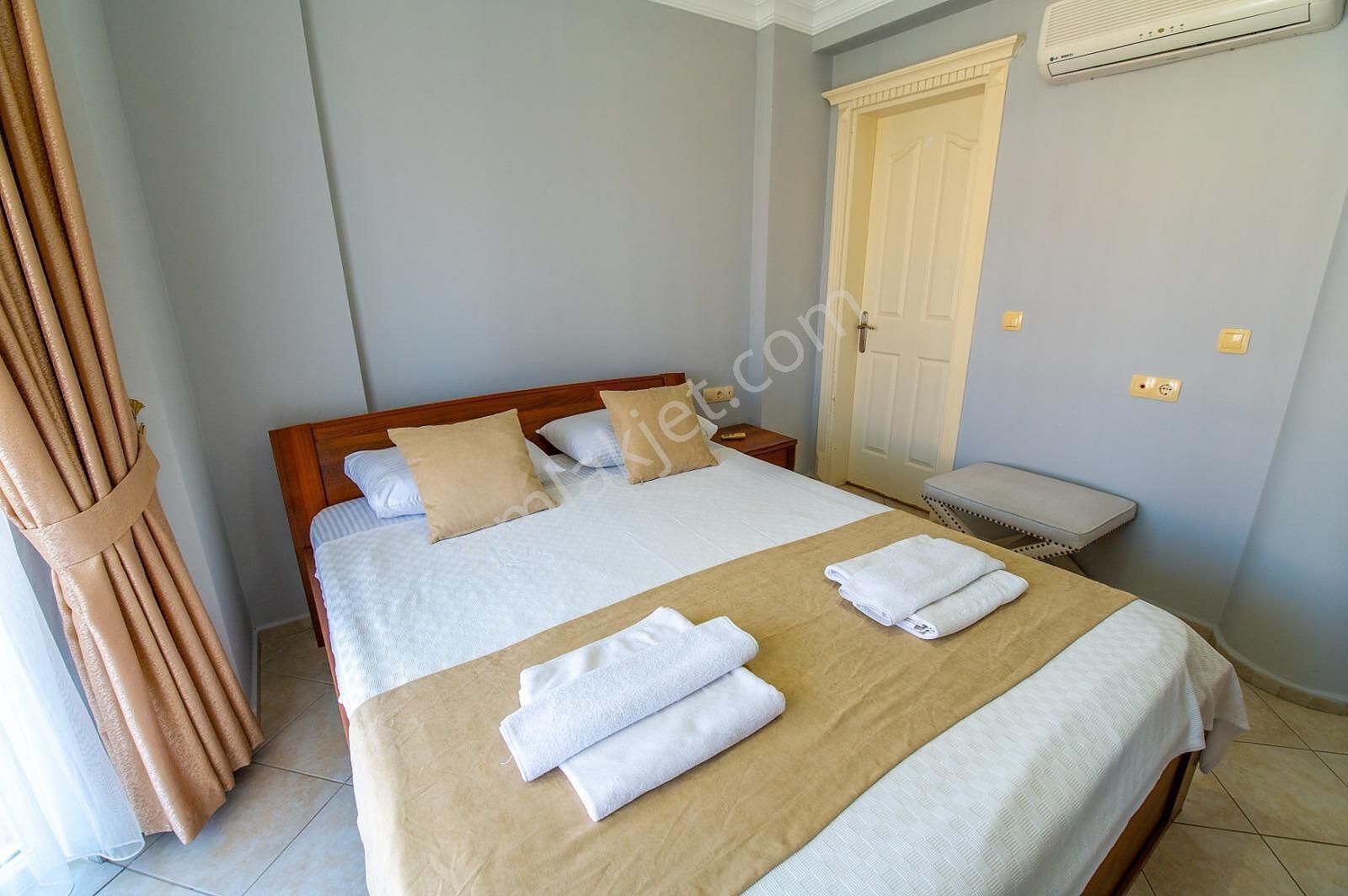 Fethiye Çalış'ta Site İçerisinde Özel Havuzlu Ve Bahçeli Villa - Görsel 23