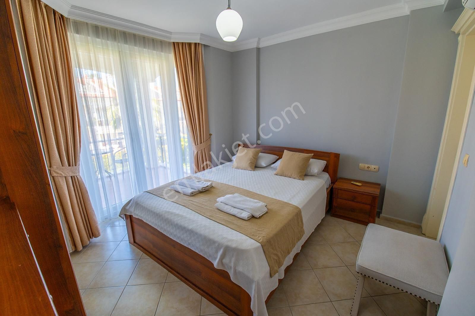 Fethiye Çalış'ta Site İçerisinde Özel Havuzlu Ve Bahçeli Villa - Görsel 24