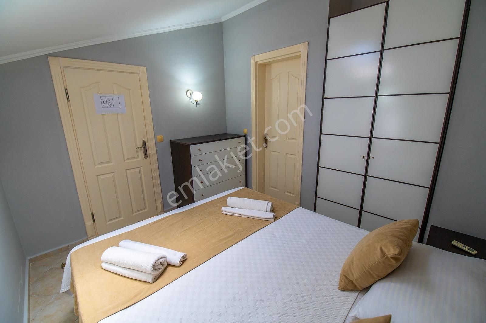 Fethiye Çalış'ta Site İçerisinde Özel Havuzlu Ve Bahçeli Villa - Görsel 27