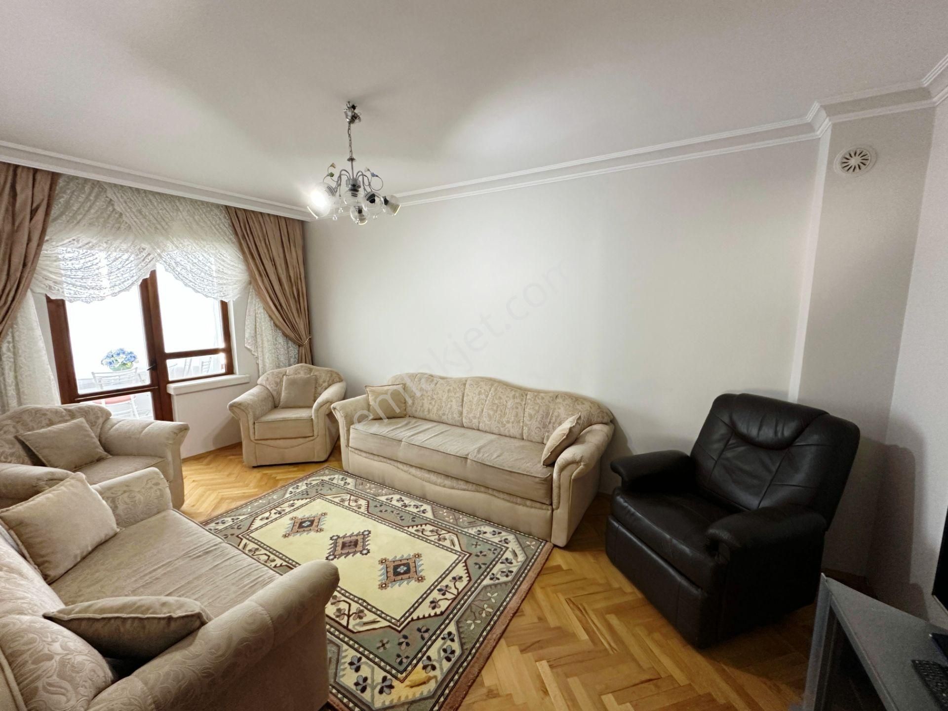 Barış Yolu'na Yakın Ankara Manzaralı Eşyalı 3+1 Geniş Daire - Görsel 5