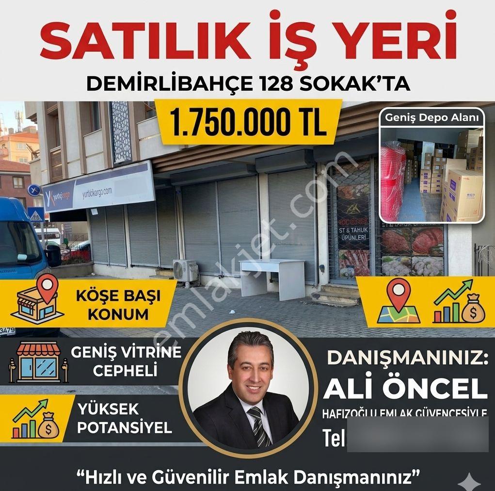 Demirlibahçe 128. Sokak’ta Yatırımlık, Geniş Cepheli Köşe Dükkan!