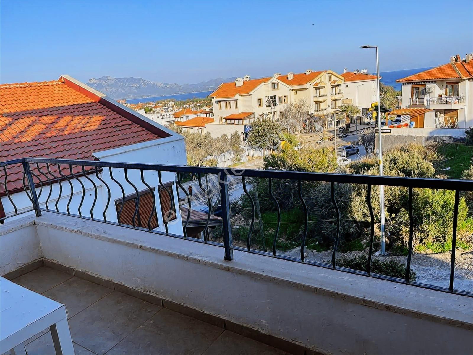 Muğla Datça Ful Deniz Manzaralı Kiralık 3+1 Dubleks Daire - Görsel 17