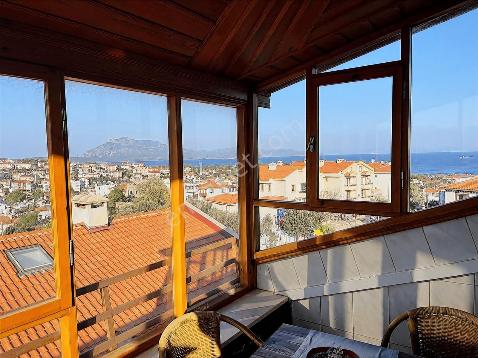 Muğla Datça Ful Deniz Manzaralı Kiralık 3+1 Dubleks Daire - Görsel 6