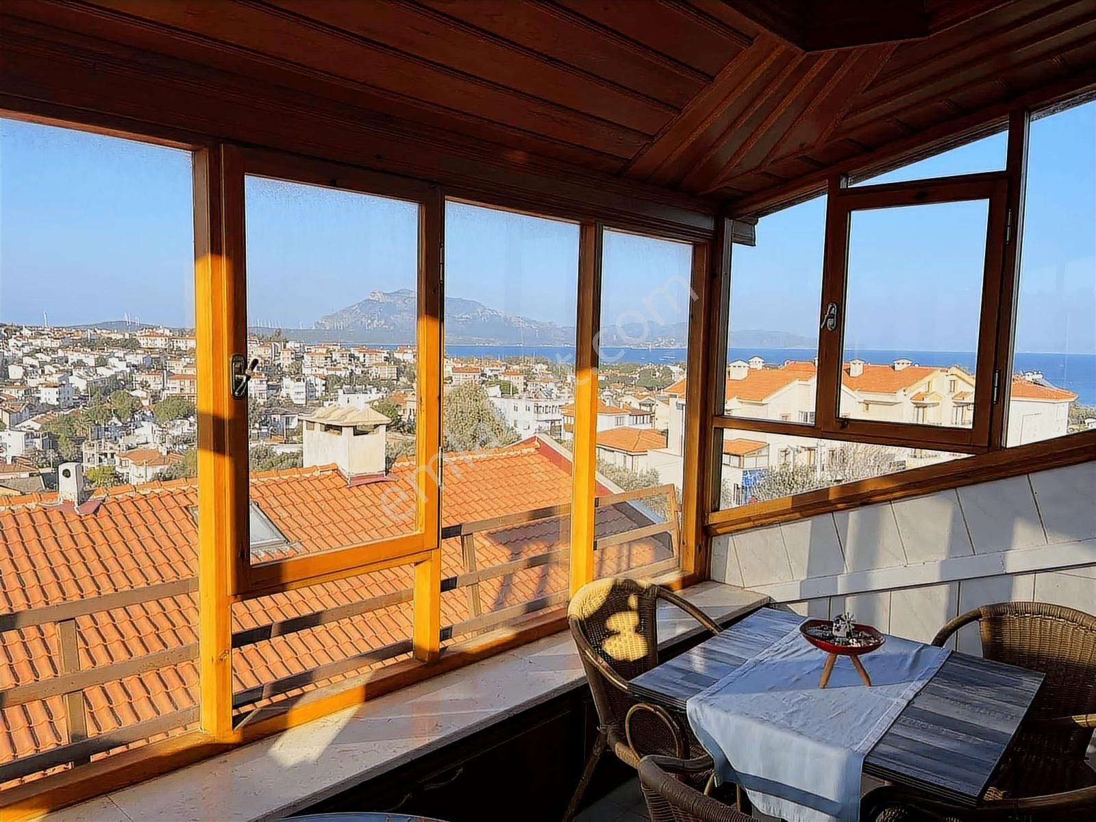 Muğla Datça Ful Deniz Manzaralı Kiralık 3+1 Dubleks Daire