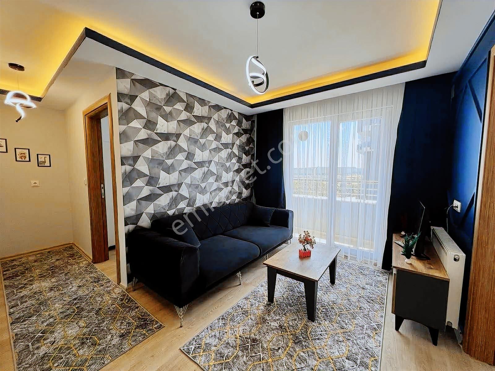 Megatown'dan Sıfır Eşyalı Lüx Tasarımlı 2+1 Fırsat Daire!!!