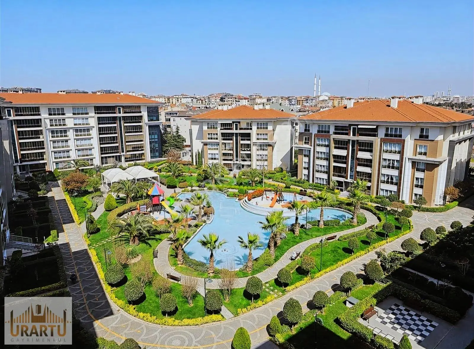 Bahçelievler Eviza Konakları 2+1 Satılık Bahçe Kat Daire
