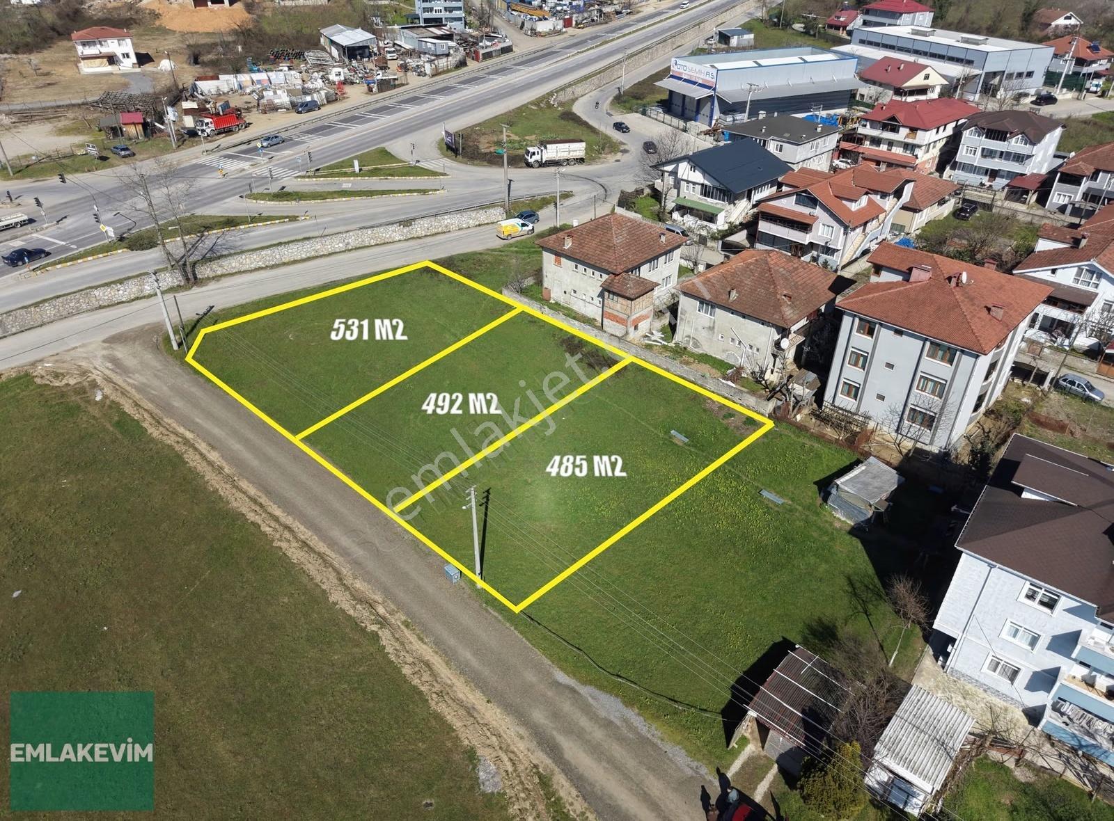 Emlak Evim Nuriye Mah'de Ticari+ Konut İmarlı 531 M2 Arsa