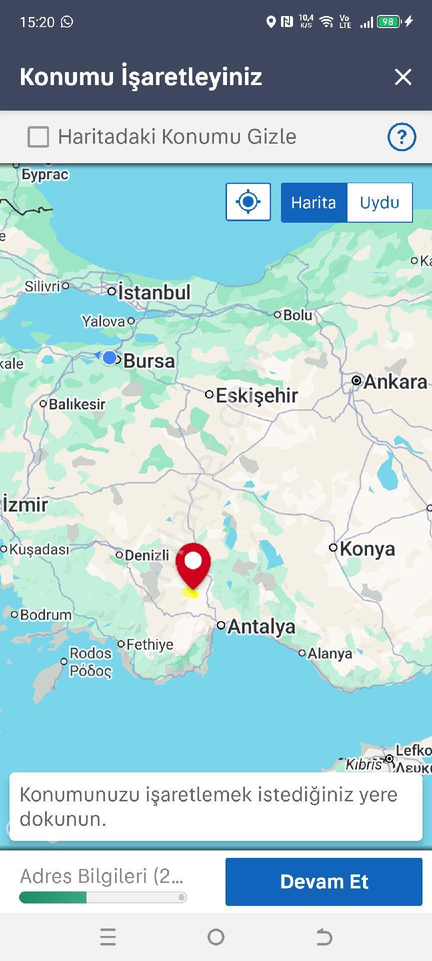 My Ekipdenantalya Korkuteli Çomaklıda Yatırımlık Arazi - Görsel 4